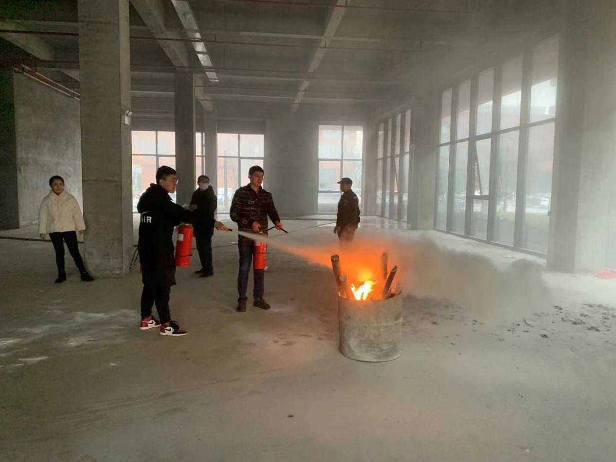 好博（中国）体育·官方网站2021年上半年度消防安全应急演练